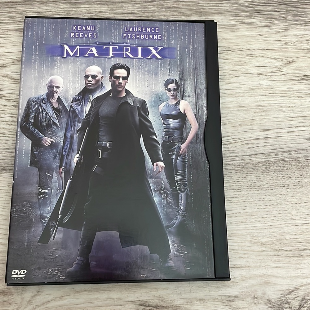 The Matrix DVD Movie 1999 2h 16m Rated R Keanu Reeves Action, Sci-Fi